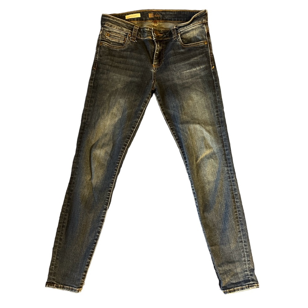 KUT From The Kloth Toothpick Skinny Medium Wash Denim Blue Jeans, Size 2S